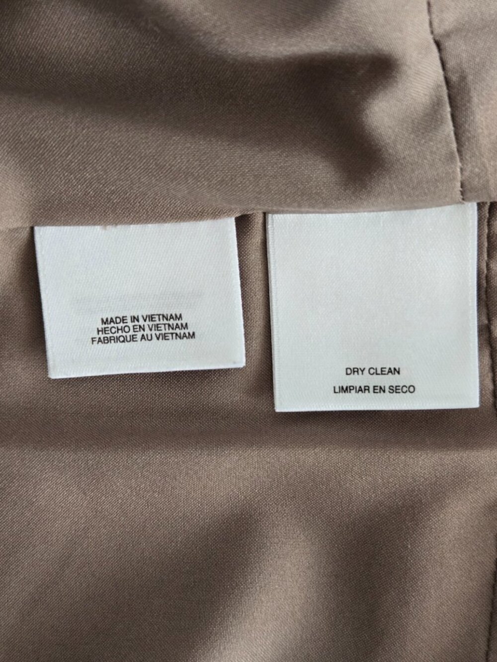 Kasper Taupe Sleeveless Sheath Dress | Size 6 - Picture 7 of 8